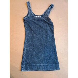Women's Hard Tail Forever Denim Tank XS Blue